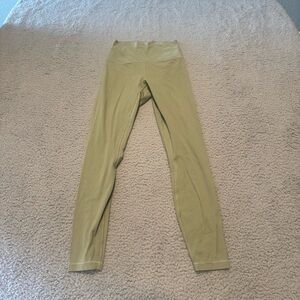 Lululemon Align Pant 25" Color Rosemary Green Size 4